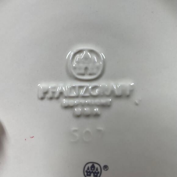 Pfaltzgraff Trousseau Large Canister Discontinued 1988-1996 Defect With Lid GUC - Picture 7 of 7